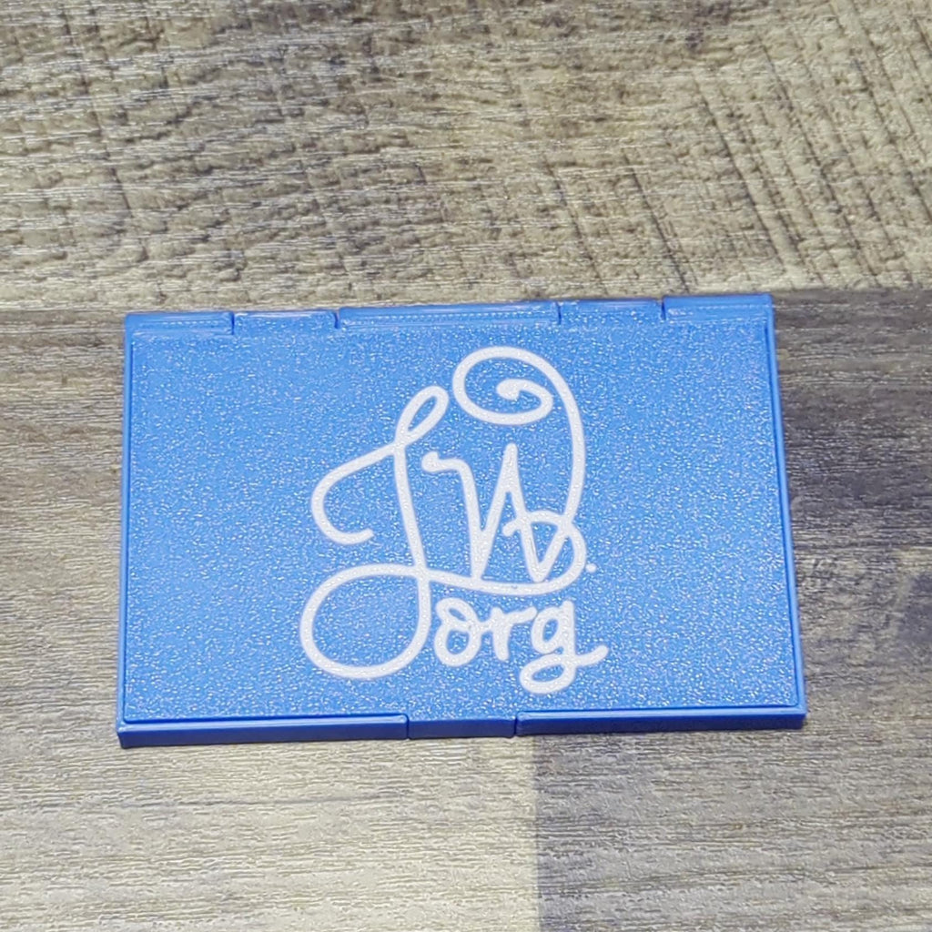 JW.org Contact Card Case SLIM - Color Options, Personalized, 10 Card Capacity, Compact design