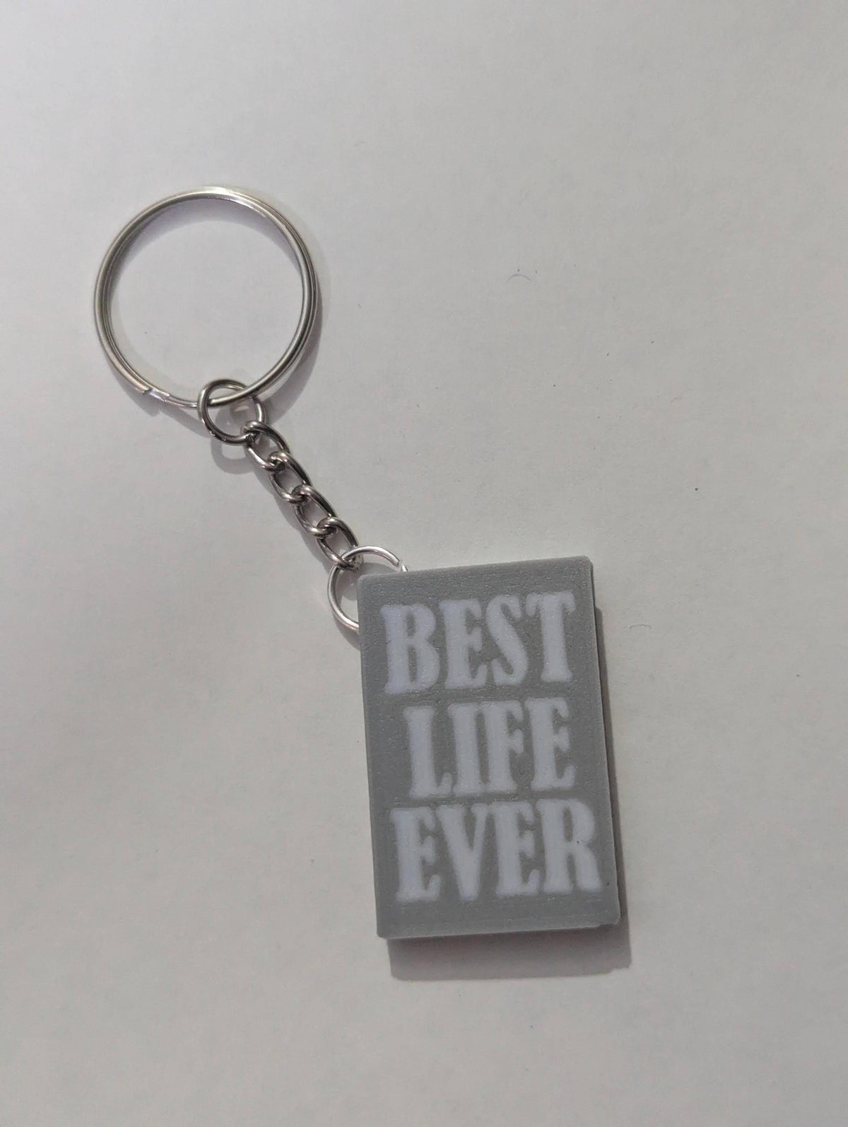 Mini Bible Keychain, Best Life Ever JW Gift, Theocratic Keepsake Magnet for Pioneer or Baptism Souvenir, shown in the main close-up listing view with its overall design visible.