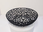 Voronoi Bowl: Modern Coffee Table Centerpiece, Minimalist Catch All Tray, shown in another listing view highlighting visible design details.