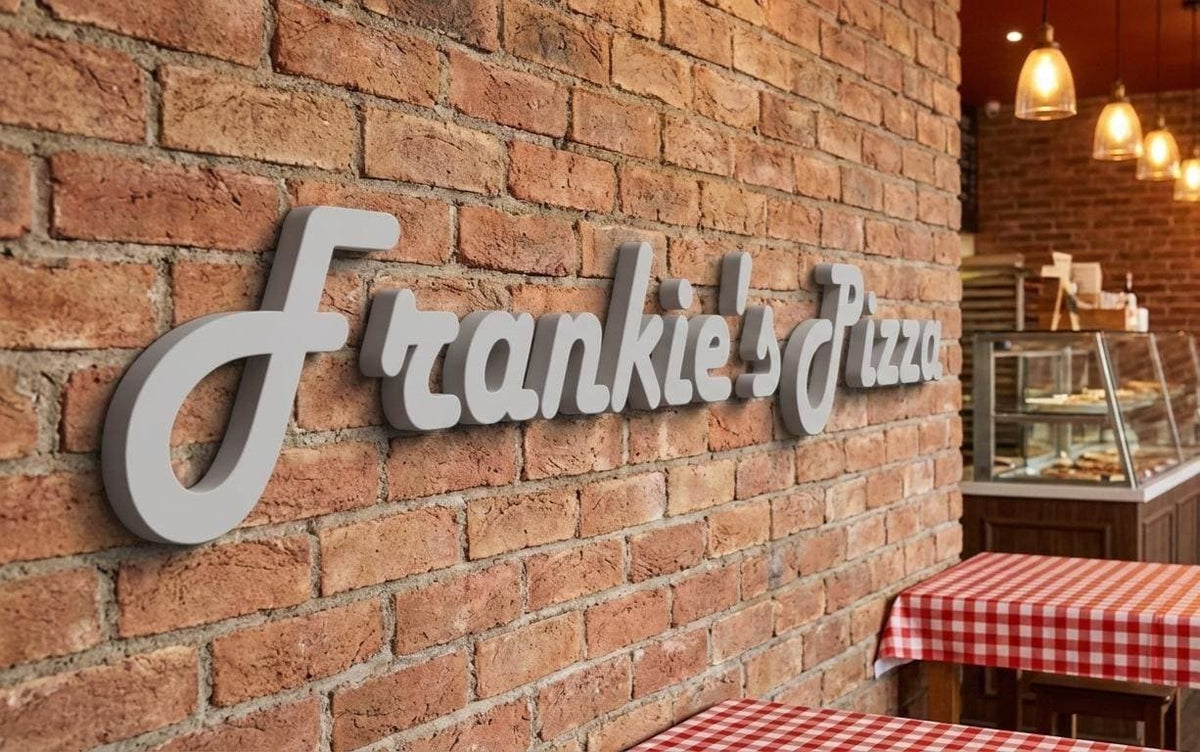 Custom raised Wall Letters, Personalized Business Signage, Home Decor, 7 sizes and 40+ colors, shown in the main close-up listing view with its overall design visible.