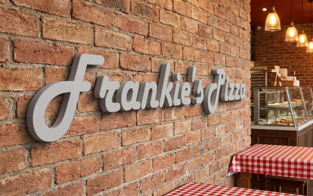 Custom raised Wall Letters, Personalized Business Signage, Home Decor, 7 sizes and 40+ colors, shown in the main close-up listing view with its overall design visible.