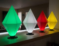 Plumbob Table Lamp, 4 sizes & 8 Colors, keychain included!, shown in the main close-up listing view with its overall design visible.