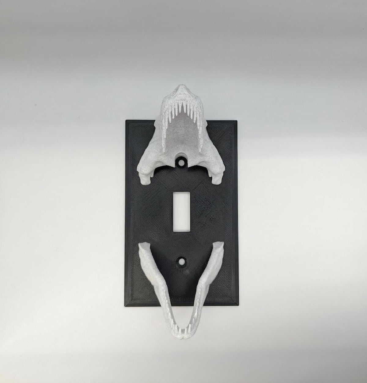 Dinosaur Skull Light Switch Cover, T-Rex Fossil Decor, shown in listing image 4 with additional visible details or options.