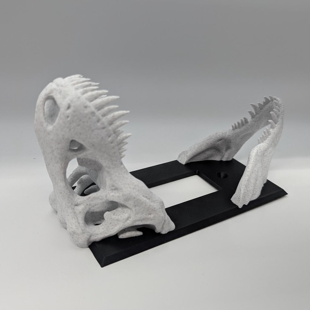 Dinosaur Skull Light Switch Cover, T-Rex Fossil Decor, shown in listing image 5 with additional visible details or options.