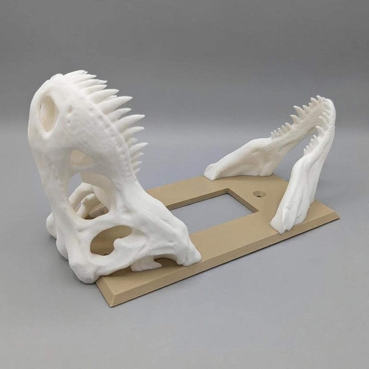 Dinosaur Skull Light Switch Cover, T-Rex Fossil Decor, shown in listing image 8 with additional visible details or options.