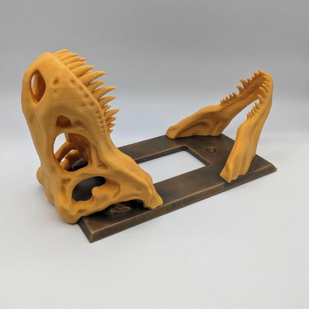 Dinosaur Skull Light Switch Cover, T-Rex Fossil Decor, shown in listing image 10 with additional visible details or options.