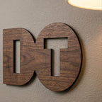 The Integrated Resolve: DO IT Wall Art - Large Custom Wood Sign - Action Affirmation & Inspiration Decor - 12in or, shown in the main close-up listing view with its overall design visible.