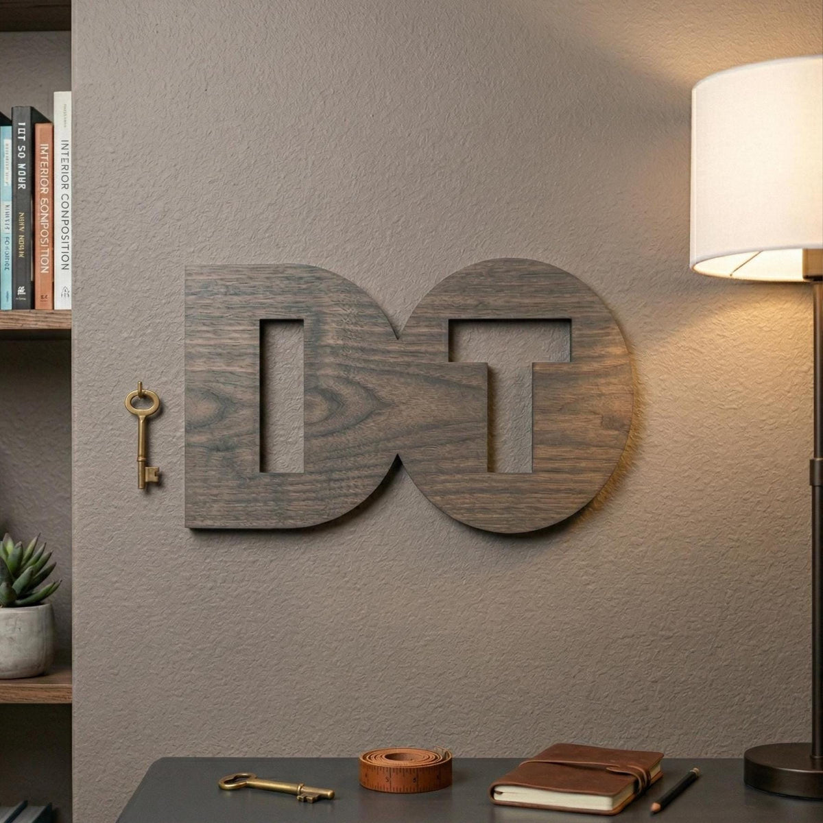 The Integrated Resolve: DO IT Wall Art - Large Custom Wood Sign - Action Affirmation & Inspiration Decor - 12in or, shown in an additional close-up listing view with visible shape and details.