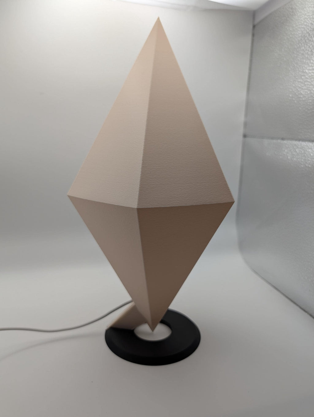 The Floating Diamond: An Ethereal Modern Prism Lamp, Multiple Colors, shown in listing image 7 with additional visible details or options.