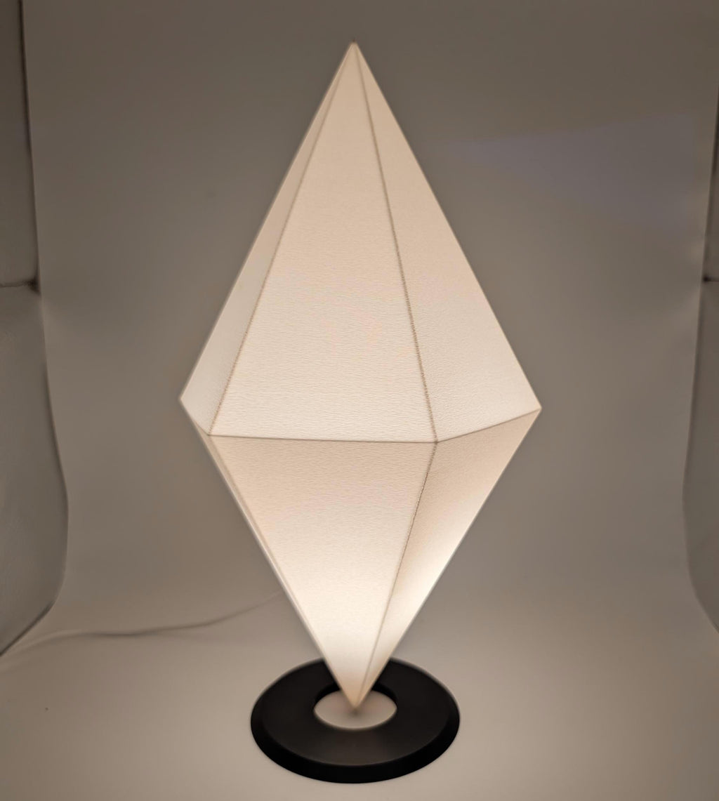The Floating Diamond: An Ethereal Modern Prism Lamp, Multiple Colors, shown in another listing view highlighting visible design details.