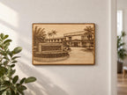 Nigeria Branch of Jehovah's Witnesses Magnet\Plaque, Bethel Souvenir, shown in an additional close-up listing view with visible shape and details.