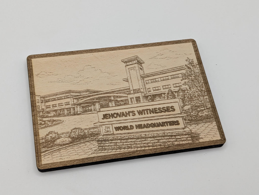 Warwick Branch of Jehovah's Witnesses Magnet\Plaque, Bethel Souvenir, shown in listing image 5 with additional visible details or options.