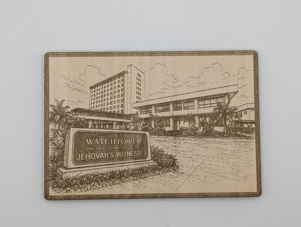 Philippines Branch of Jehovah's Witnesses Magnet\Plaque, Bethel Souvenir, shown in listing image 5 with additional visible details or options.