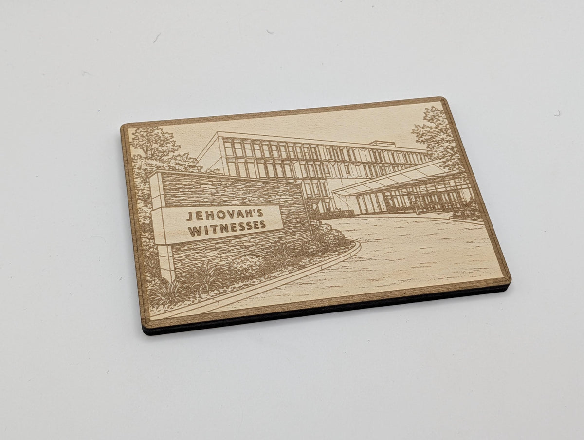 Britain Branch of Jehovah's Witnesses Magnet\Plaque, Bethel Souvenir, shown in listing image 5 with additional visible details or options.