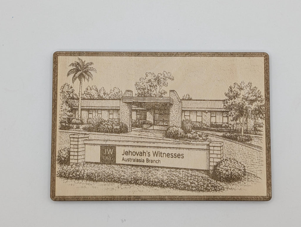 Australia Branch of Jehovah's Witnesses Magnet\Plaque, Bethel Souvenir, shown in listing image 5 with additional visible details or options.