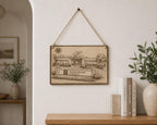 Australia Branch of Jehovah's Witnesses Magnet\Plaque, Bethel Souvenir, shown in another listing view highlighting visible design details.