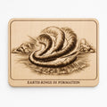 Photo-Drama of Creation Slide – Earth-Rings in Formation – Birch Plaque, shown in the main close-up listing view with its overall design visible.