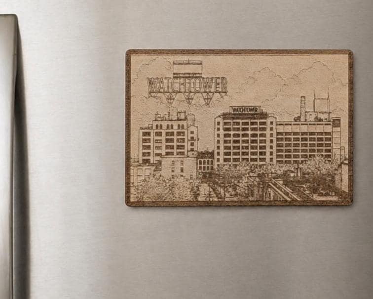 Brooklyn Bethel Magnet\Plaque, Bethel Souvenir, shown in the main close-up listing view with its overall design visible.