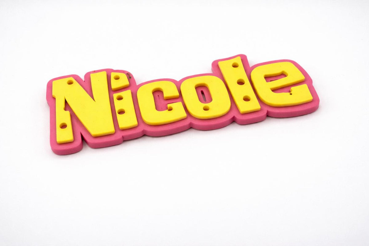 Cartoon "Sponge" Style Name Sign for Kids Room Door Wall Decor, shown in listing image 7 with additional visible details or options.