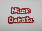 Custom Roblox Name Sign – Bold Layered Kids Room Wall Decor, shown in another listing view highlighting visible design details.