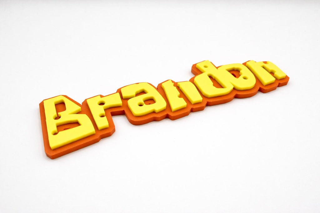 Cartoon "Sponge" Style Name Sign for Kids Room Door Wall Decor, shown in listing image 6 with additional visible details or options.