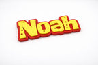 Cartoon "Sponge" Style Name Sign for Kids Room Door Wall Decor, shown in listing image 9 with additional visible details or options.