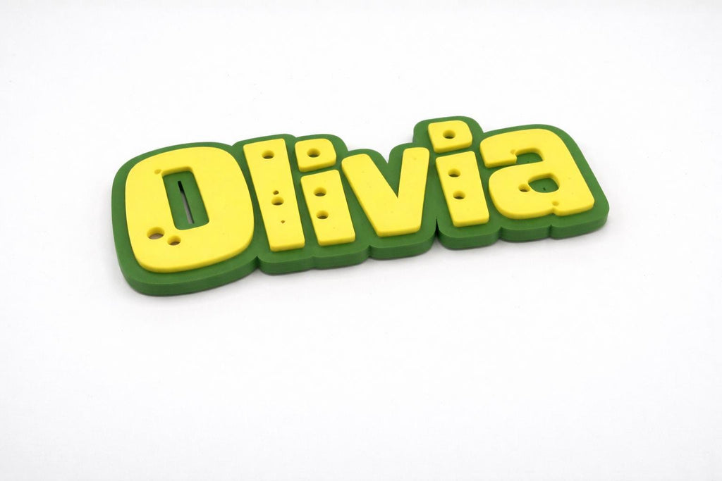 Cartoon "Sponge" Style Name Sign for Kids Room Door Wall Decor, shown in listing image 10 with additional visible details or options.