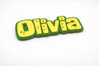 Cartoon "Sponge" Style Name Sign for Kids Room Door Wall Decor, shown in listing image 10 with additional visible details or options.