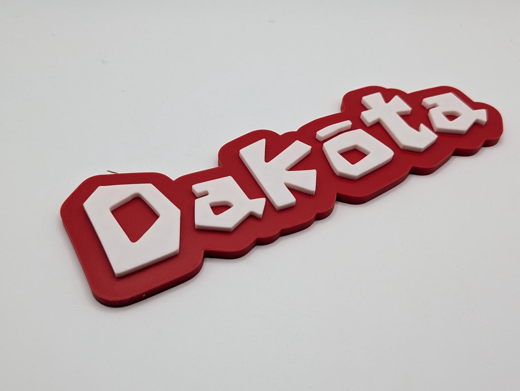 Custom Roblox Name Sign – Bold Layered Kids Room Wall Decor, shown in listing image 4 with additional visible details or options.